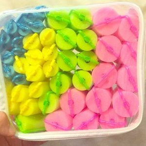 Foam curlers, never been used